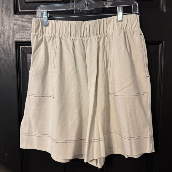 NWT Free People Womens Short Tank Set Cream Medium - Picture 6 of 8